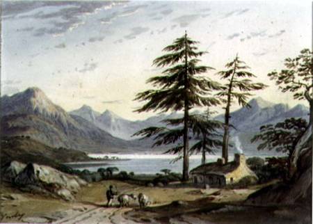 Lake Scene von John Varley