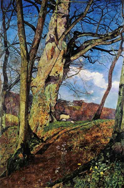 In Early Spring: A Study in March von John William Inchbold