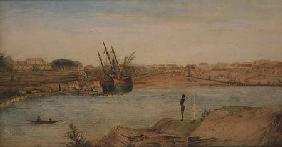 Sydney Cove, head of the cove 1808