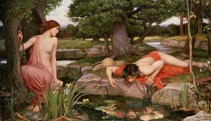 Echo and Narcissus, 1903 von John William Waterhouse