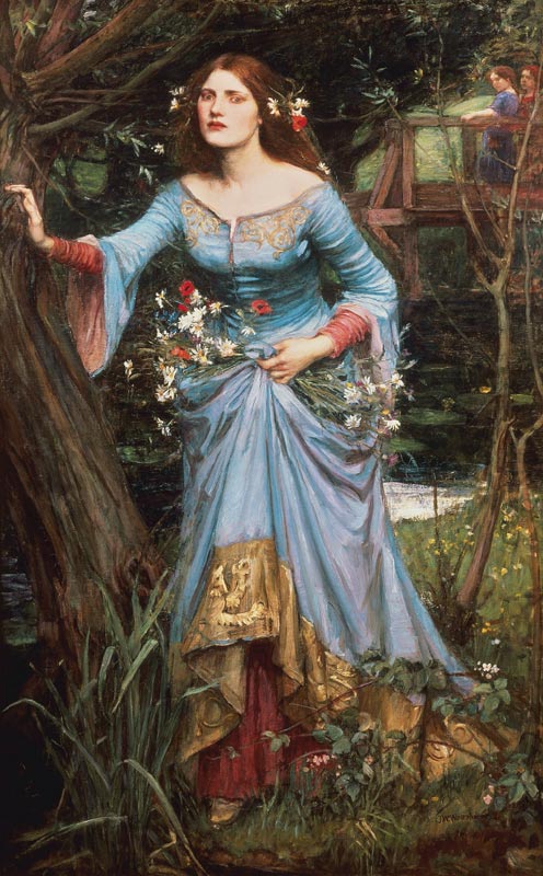 Ophelia, 1910 von John William Waterhouse
