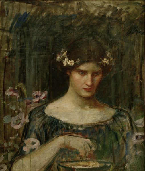 J.W.Waterhouse / Medea / Painting von John William Waterhouse