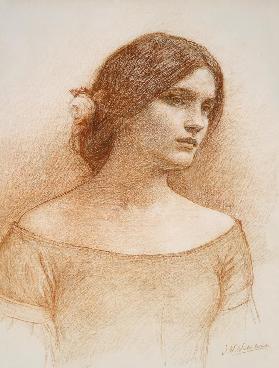 Study for The Lady Clare c.1900  ch