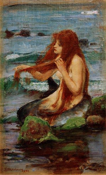 A Mermaid, 1892