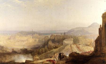 A Military Review on the Occasion of the Visit of George IV to Edinburgh von John Wilson Ewbank