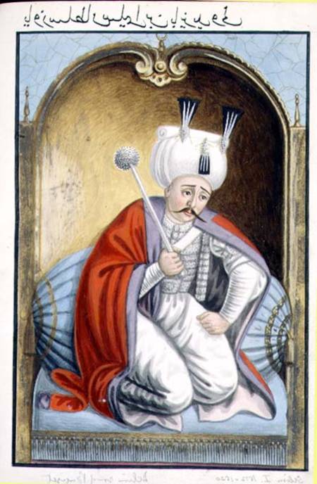 Selim I (1466-1520) called 'Yavuz', the Grim, Sultan 1512-20, from 'A Series of Portraits of the Emp von John Young