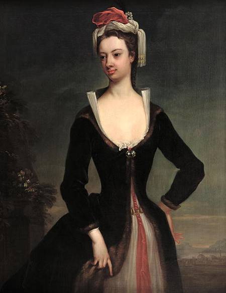 Lady Mary Wortley Montagu (1689-1762) von Jonathan Richardson