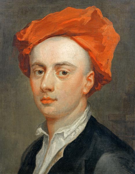 Portrait of John Gay (1685-1732), author of The Beggar's Opera von Jonathan Richardson