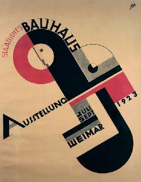 Bauhaus-Ausstellungsplakat 1923