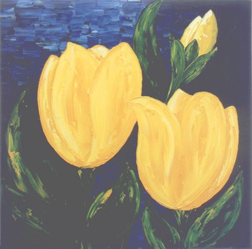 Tulpen gelb von Josch