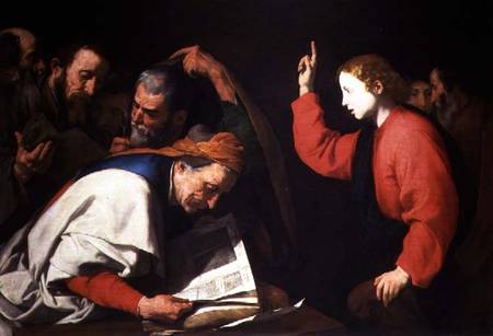 Christ among the Doctors von José (auch Jusepe) de Ribera