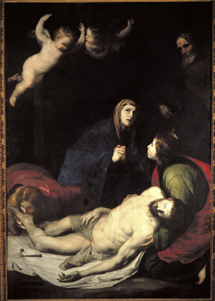 de Ribera / Lamentation of Christ / 1637 von José (auch Jusepe) de Ribera