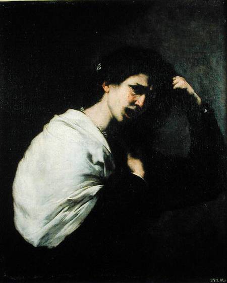 A Desperate Woman von José (auch Jusepe) de Ribera