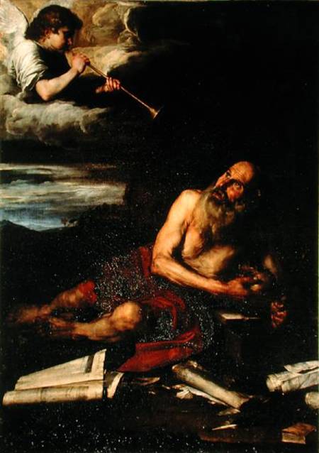 St. Jerome von José (auch Jusepe) de Ribera
