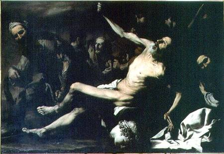 The Martyrdom of St. Bartholomew von José (auch Jusepe) de Ribera