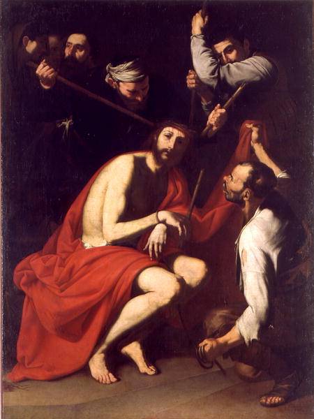 The Mocking of Christ von José (auch Jusepe) de Ribera