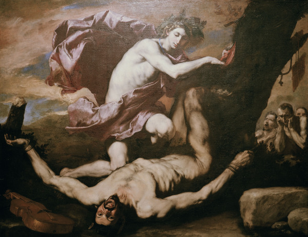 Ribera / Apollo and Marsyas / 1637 von José (auch Jusepe) de Ribera
