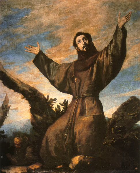St. Francis von José (auch Jusepe) de Ribera