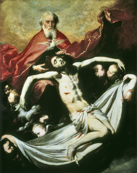 The Holy Trinity / Ribera von José (auch Jusepe) de Ribera