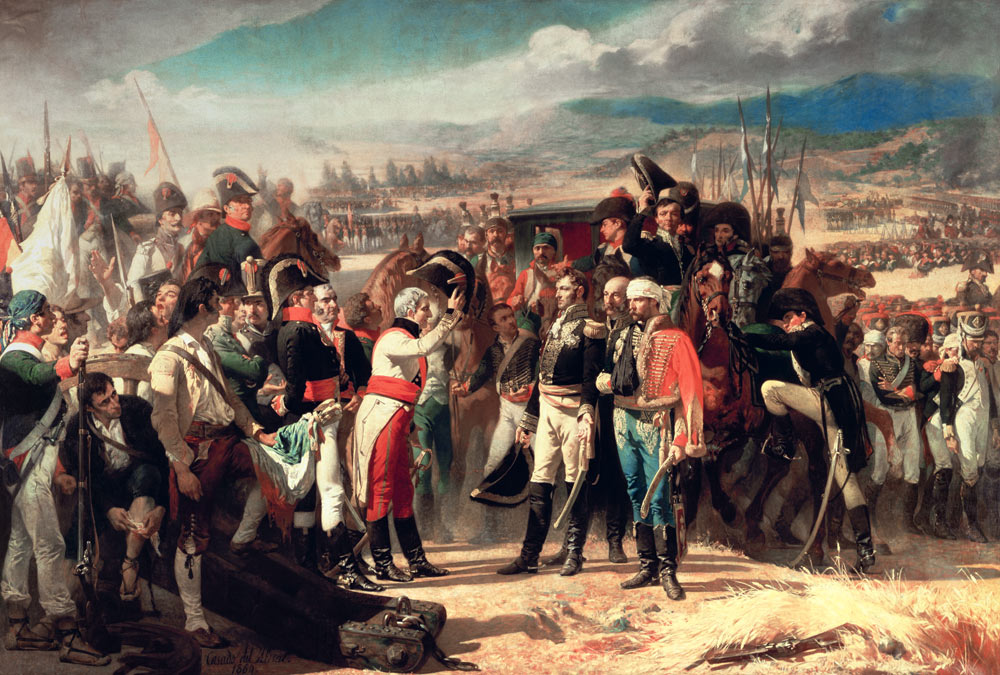 The Surrender of Bailen, 23rd July 1808 von Jose Casado del Alisal