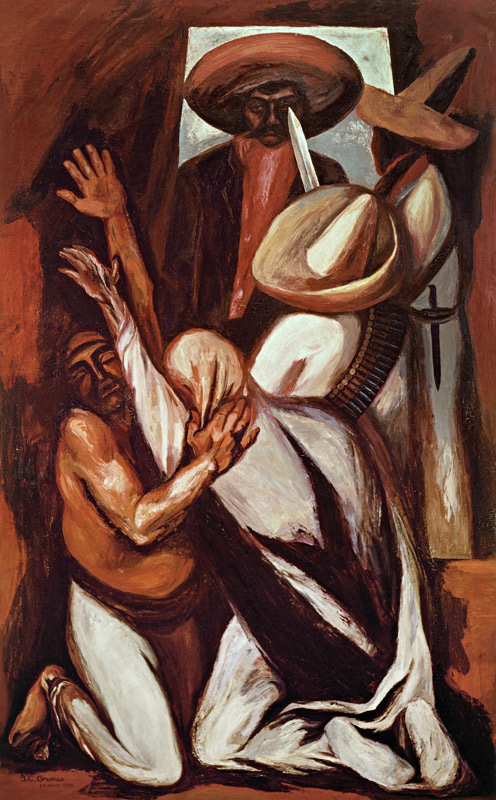 Emiliano Zapata von José Clemente Orozco