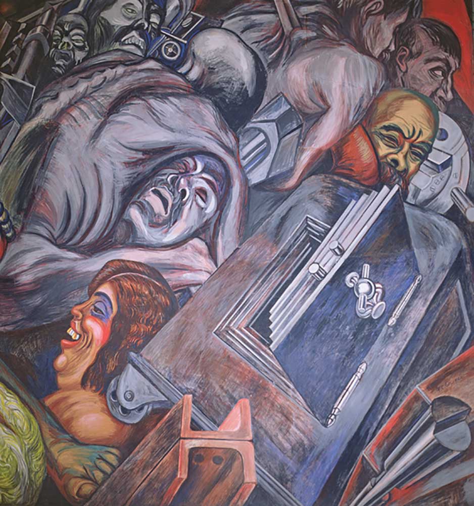 Katharsis, 1934 von José Clemente Orozco