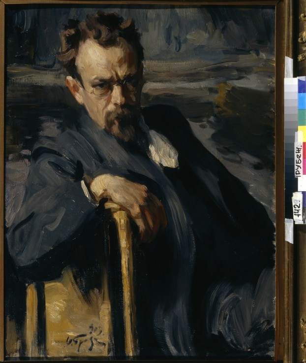 Porträt des Malers Sergei W. Iwanow (1864-1910) von Josef Emmanuelowitsch Bras