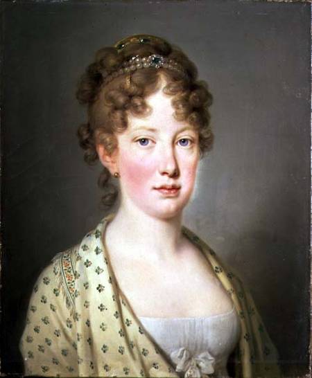 Archduchess Leopoldina of Austria von Josef Kreutzinger