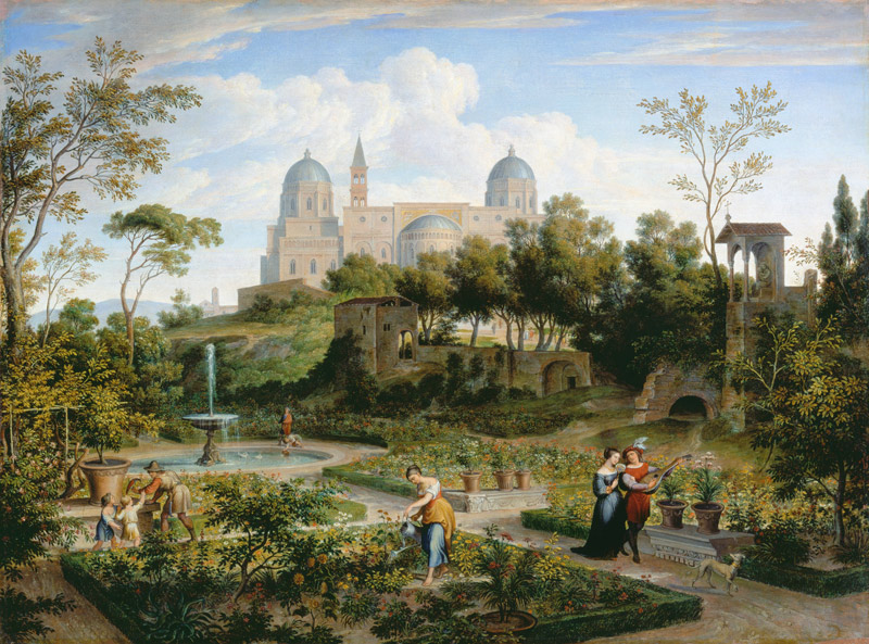 Santa Maria Maggiore in Rom von Joseph Anton Koch