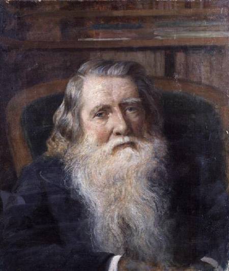 Portrait of John Ruskin (1819-1900) von Joseph Arthur Palliser Severn