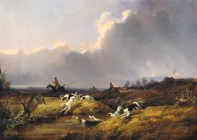 Die Hirschjagd 1834