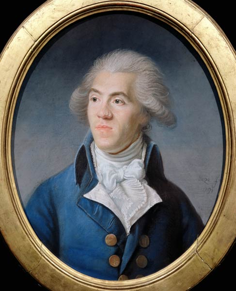 Portrait presumed to be Antoine Barnave (1761-93) von Joseph Boze