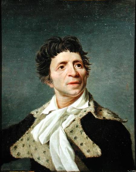 Portrait of Marat (1743-93) von Joseph Boze