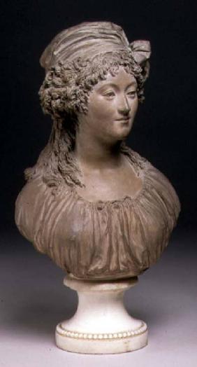 Bust of a young woman, in the Louis XVI Style