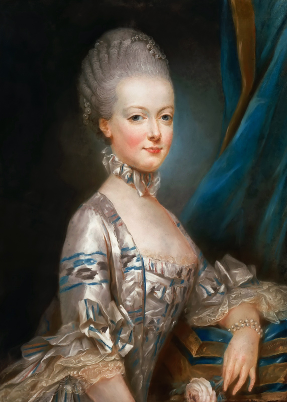 Porträt von Erzherzogin Maria Antonia von Österreich (1755-1793), die spätere Königin von Frankreich von Joseph Ducreux