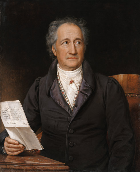 Bildnis Johann Wolfgang von Goethe von Joseph Karl Stieler