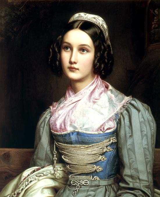 Helene Sedlmayr Aus der Schönheitengalerie König Ludwigs I. von Bayern von Joseph Karl Stieler