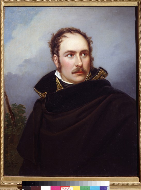Porträt Eugène de Beauharnais (1781–1824), Vizekönig von Italien, Großherzog von Frankfurt, Herzog v von Joseph Karl Stieler