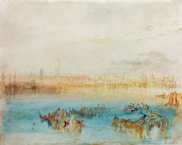 W.Turner, Venice, Riva degli Schiavoni von William Turner