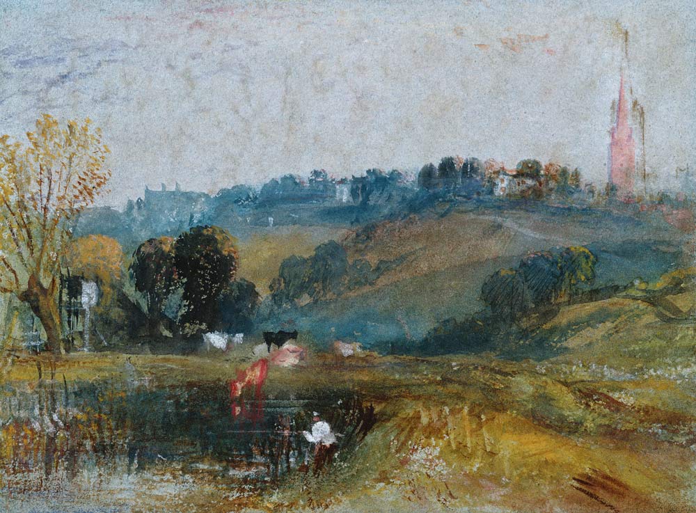 Landscape near Petworth von William Turner