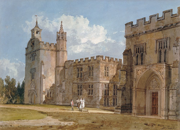 The Bishop's Palace, Salisbury von William Turner
