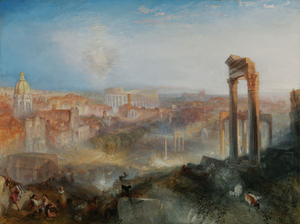 Das moderne Rom von William Turner
