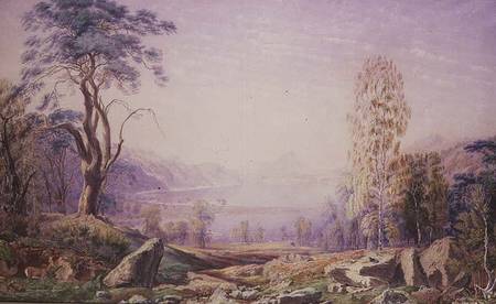 Loch Garry, Invernesshire von William Turner