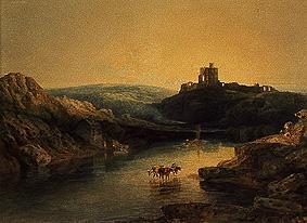 Morgenstimmung am Norham Castle von William Turner