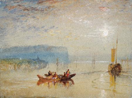 Scene on the Loire, near the Coteaux de Mauves c.1830  on