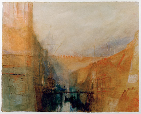 W.Turner, Venice, The Arsenal von William Turner
