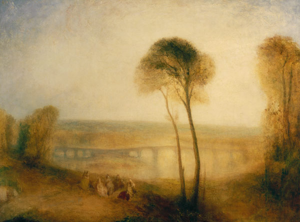 Landscape with Walton Bridges von William Turner
