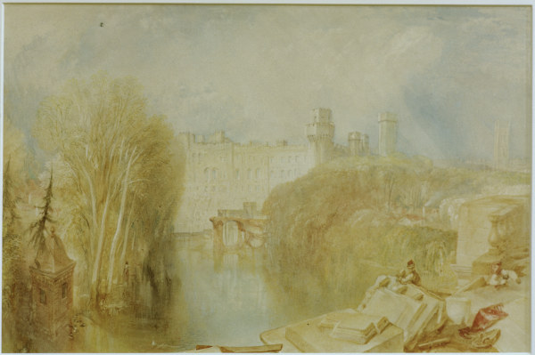 W.Turner, View of Warwick Castle. von William Turner