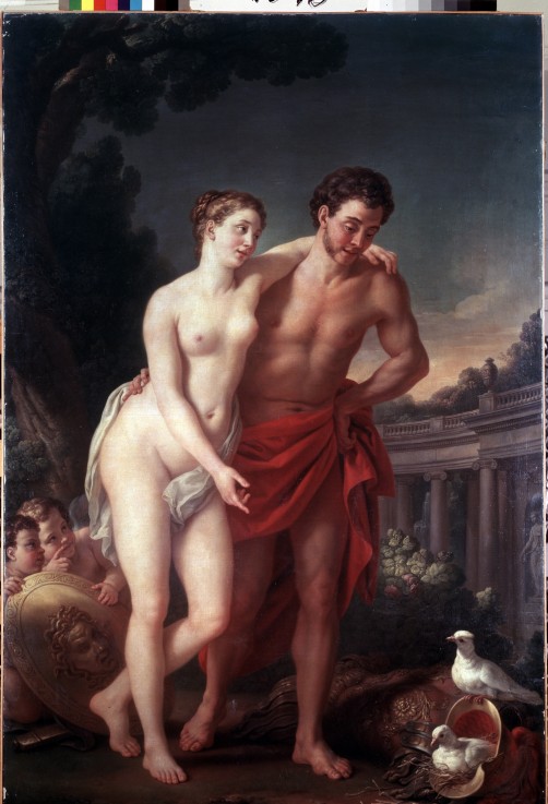 Venus und Mars von Joseph Marie Vien