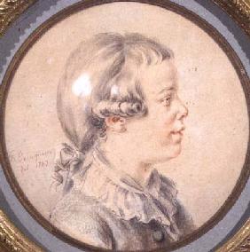 Portrait of a boy, said to be Mozart's son 1787